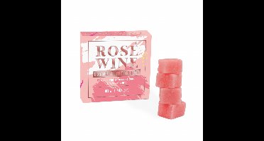 Gift Republic Exfoliation Cubes Rose Wine - Gift Republic Scrub Kubussen Rosé Wijn