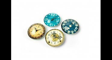 Trendform Magnet Eye - Klok - set van 4 verschillende