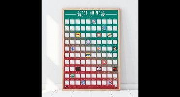 Gift Republic Scratch Poster - 100 Anime
Gift Republic Kraskaart Poster - 100 Anime