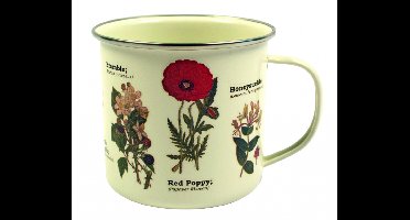 Gift Republic Wild Flowers - Emaille mok