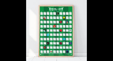 Gift Republic Kraskaart - 100 Voetbalteams