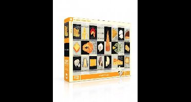 New York Puzzle Company Kaasplank - 1000 stukjes
