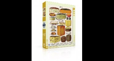 New York Puzzle Company Kaas - 500 stukjes