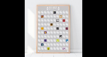 Gift Republic Scratch Poster - 100 Gins
Gift Republic Kraskaart - 100 Gins