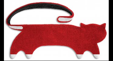 Leschi Verwarmingskussen Coco de kat - vuur/middernacht