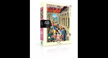New York Puzzle Company Schoolreisje - 500 stukjes
