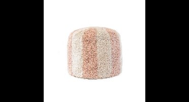 Circus poef roze Ø45cm H39cm