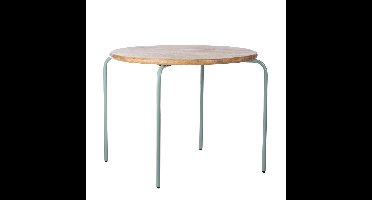 Cirkel tafel zeegroen Ø72