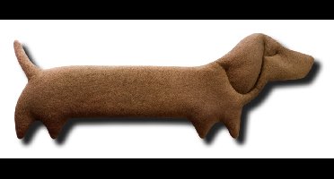 Leschi Verwarmingskussen Winston de Hond - Karamel