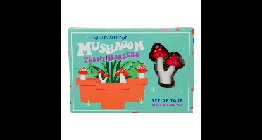 Gift Republic Plantenpot decoratie - Paddenstoel