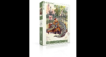 New York Puzzle Company Puzzel Krokodillentranen - 500 stukjes