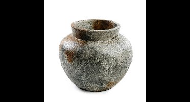 De Funky Vaas - Antiekgrijs - M