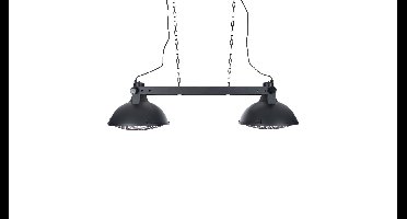 Indus Bright hanglamp halogeen terrasverwarmer zwart 3000 watt