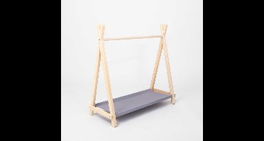 Kinderkledingrek met opbergruimte