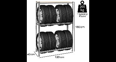 Monzana Bandenrek Staal