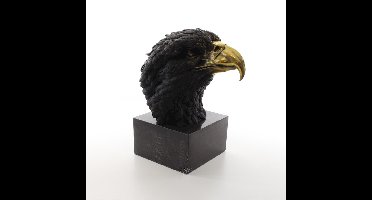 BRONZEN BEELD VAN EEN ADELAARSKOP