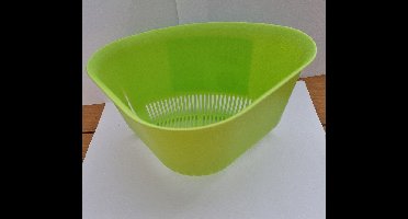 Gootsteenbakje kunststof groen