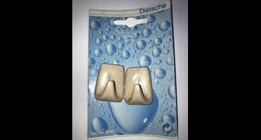 Universele handdoekhaken zelfklevend (setje van 2) beige