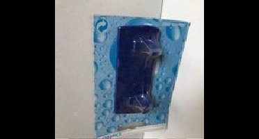 Universele handdoekhaak zelfklevend donkerblauw