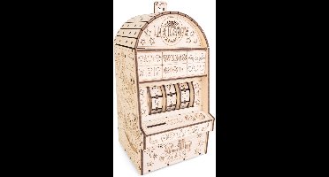 Eco Wood Art One-Armed Bandit 3D Mechanische Jackpot Modelbouw