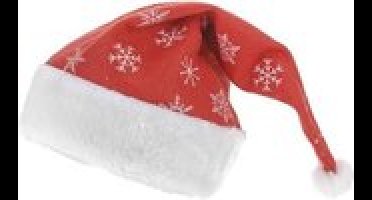 Kerstmuts met Dessin 40x30cm (set van 2 stuks)