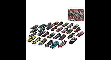 Speelgoed multi auto set - Set van 32 stuks - Veilig voor kinderen