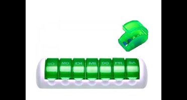 Pillendoos kunststof voor 7 dagen