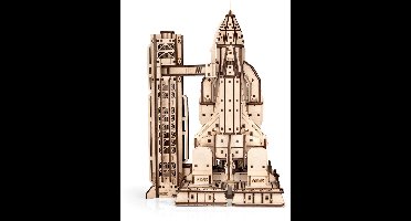 Eco Wood Art Space Shuttle Modelbouw DIY Knutselen