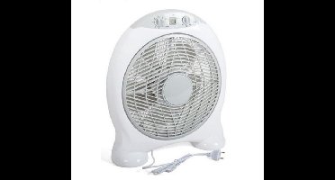 Gerimport staande Tafelventilator met 3 standen Wit