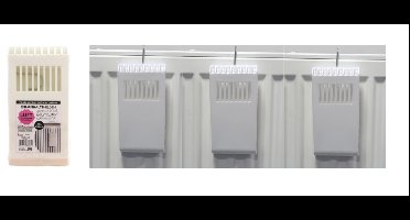 Waterverdamper Luchtbevochtiger kunststof incl. haakje kleur wit set 3 stuks