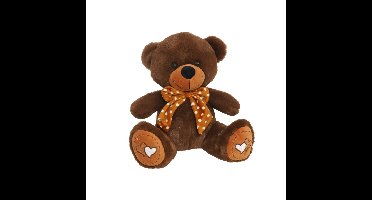 Teddybeer donker bruin 24 CM