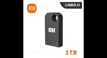 Xiaomi 1Tb Mini Flash Drive Usb3.0 - High-Speed Pen Drive - Geheugengegevensoverdracht - Metalen Pendrive TYPE-C Adapter - zwart