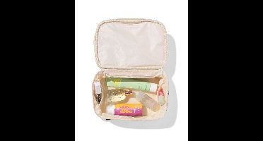 HEMA Beauty case canvas stip