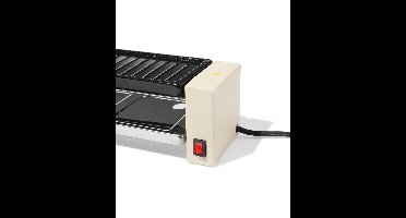 HEMA Gourmetset 23x10cm 2 personen PFAS-vrij beige