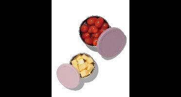 HEMA Snackboxen rvs roze - 2 stuks