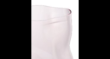 HEMA Vaas ⌀10x26cm glas organisch roze