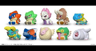 Monster Hunter Figure Builder Trading Figures 3 - 5 cm Finger Puppet Monster Hunter Vol. 1 (10)