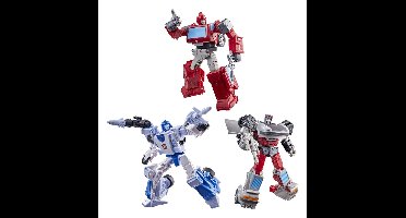 Transformers Age of the Primes Action Figure 3-Pack Autobot Mirage & Bluestreak & Ironhide