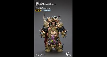 Warhammer 40k Action Figure 1/18 Death Guard Deathshroud Terminator Champion with Manreaper and Plaguespurter Gauntlets 14 cm