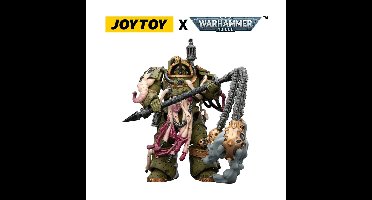 Warhammer 40,000 Action Figure Death Guard Blightlord Terminator 2 with Flail of Corruption 14 cm