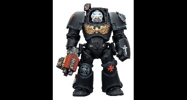 Warhammer 40,000 Action Figure Black Templars Terminator 2 with Power Fist and Storm Bolter 14 cm