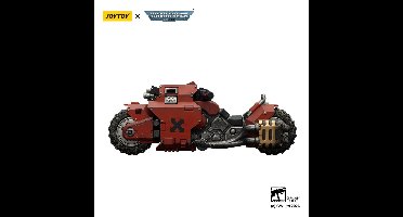 Warhammer 40,000 Raider-pattern Combat Bike Blood Angels with twin-linked bolt rifles 22 cm