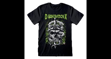WWE T-Shirt D Generation X Black Size M