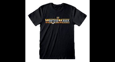 WWE T-Shirt Wrestle Mania Black Size XL
