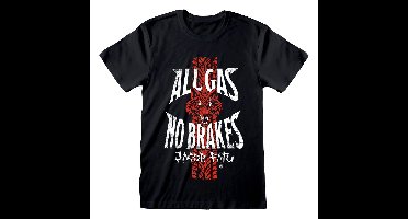 WWE T-Shirt All Gas Black Size XL