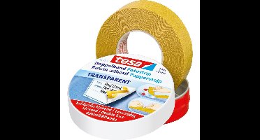 1x Tesa dubbelzijdige foto tape in blik 10 meter
