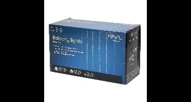 Balkonverlichting warm wit 420 lampjes