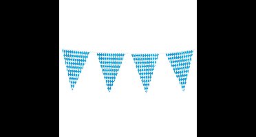 Boland Vlaggenlijn Beieren - 8 meter - 30 x 45 cm - oktoberfest - vlaggentjes