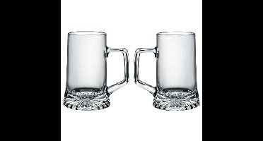 Bormioli Rocco Bierglazen pullen - 2x stuks - bierpullen - 510 ml