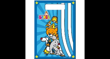 Feestzakjes Bumba - 8x stuks - 25 cm - uitdeelzakjes - traktatie zakjes - snoepzakjes - cadeauzakjes